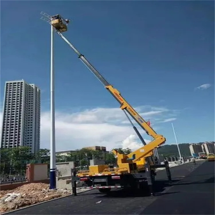 无锡锡山维修路灯的曲臂升降车出租