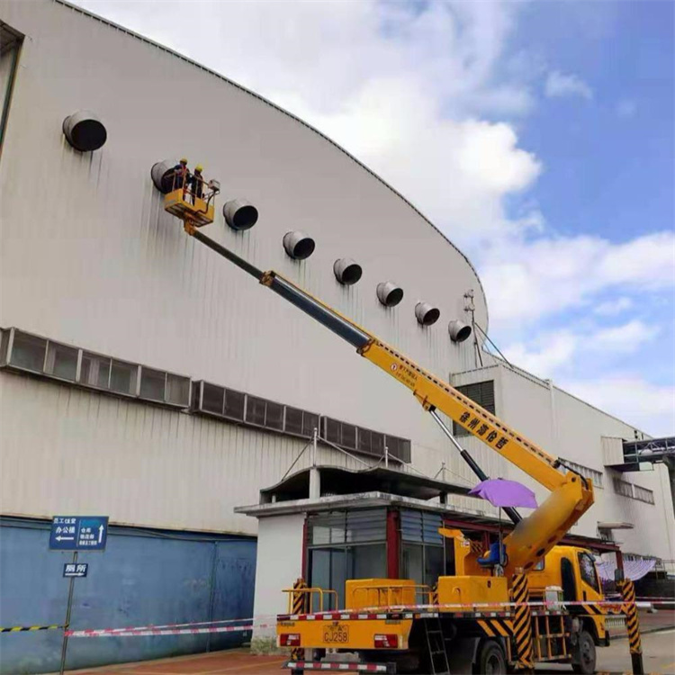 无锡锡山高空作业车出租服务：专业广告牌安装解决方案