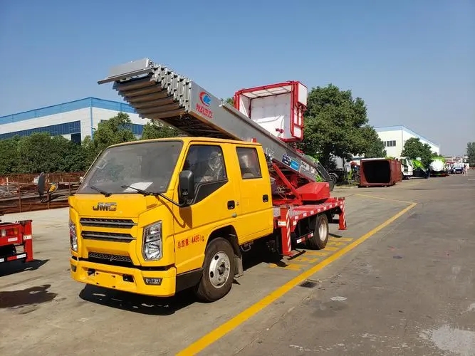 无锡锡山附近云梯车出租 砂石搬运